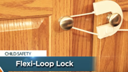 Dreambaby Child Safety Flexi Loop Lock - 80mm - ABS - Childproofing Solution