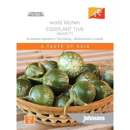 Johnsons Thai Cherry Eggplant Seeds - 12 Weeks