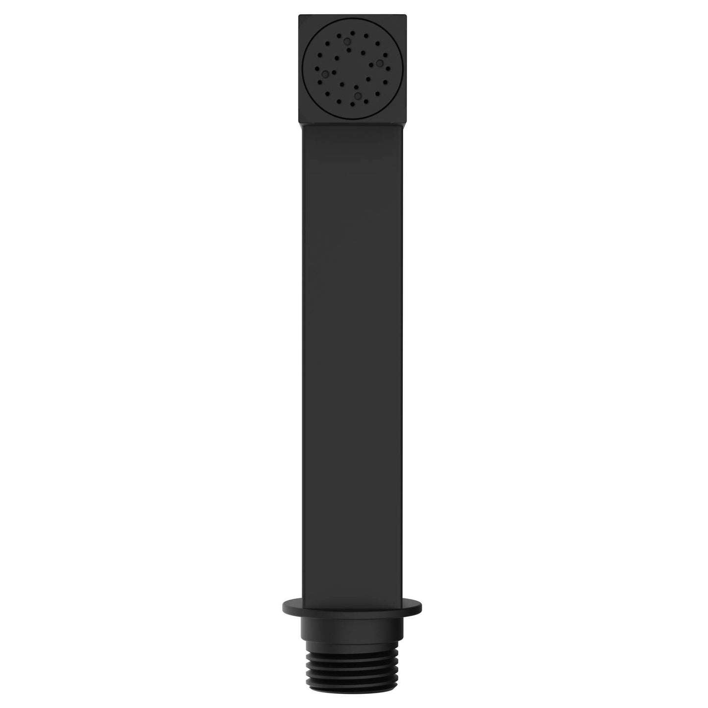 Evekare Matte Black Square Hand Piece Bidet Spray - 70 x 150mm