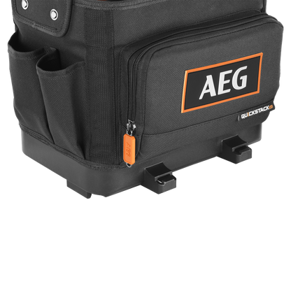 AEG Quickstack 2.0 Half Size Open Tote Tool Bag - 250 x 350 x 300mm