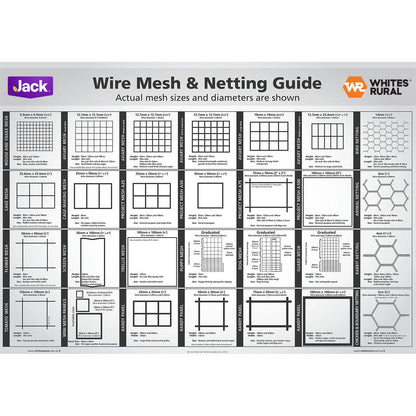 Jack Handyfence Fence Wire - 3mm x 250m - Galvanised - Soft Steel