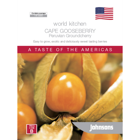 Johnsons Cape Gooseberry Seeds - 95mm