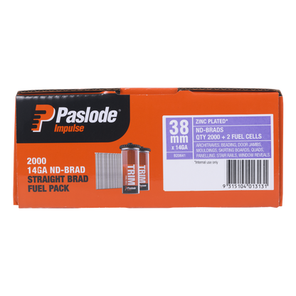 Paslode Brad - 14g x 38mm - 2000 Pack