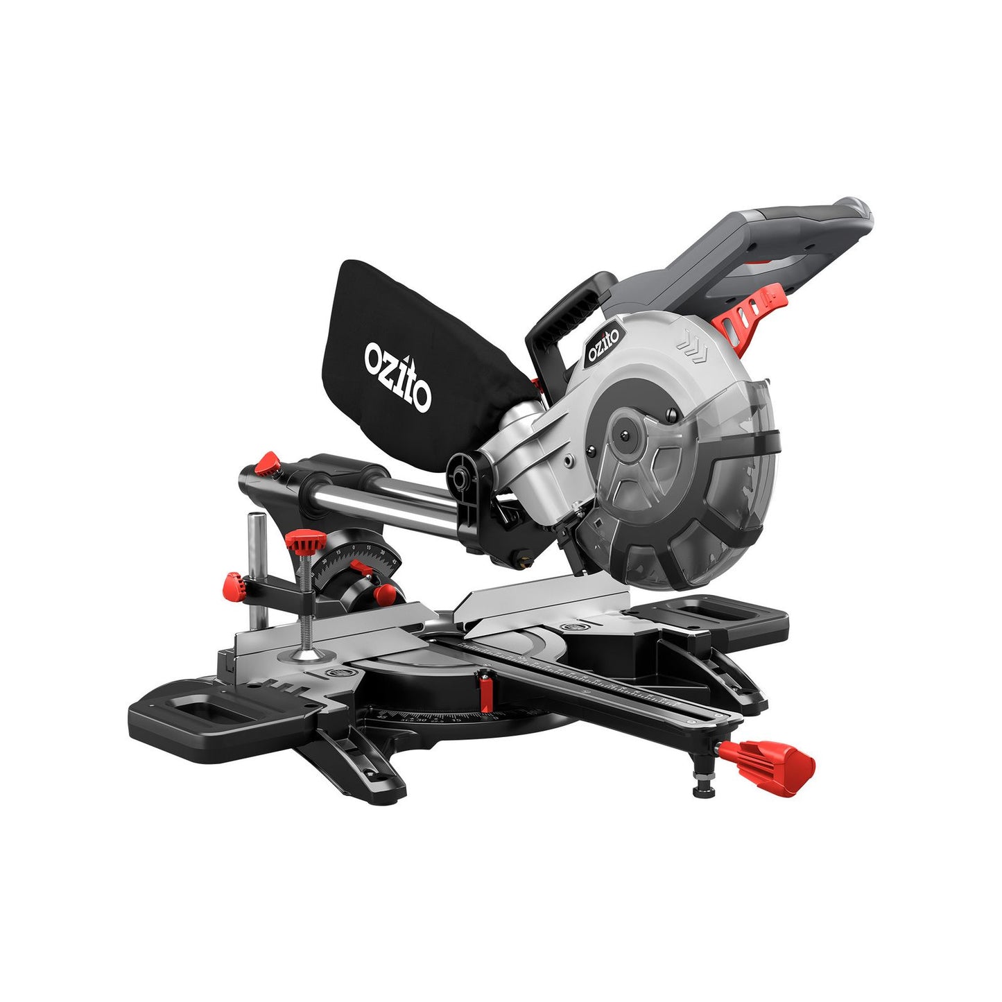 Ozito Double Bevel Sliding Mitre Saw - 1800W - 210mm