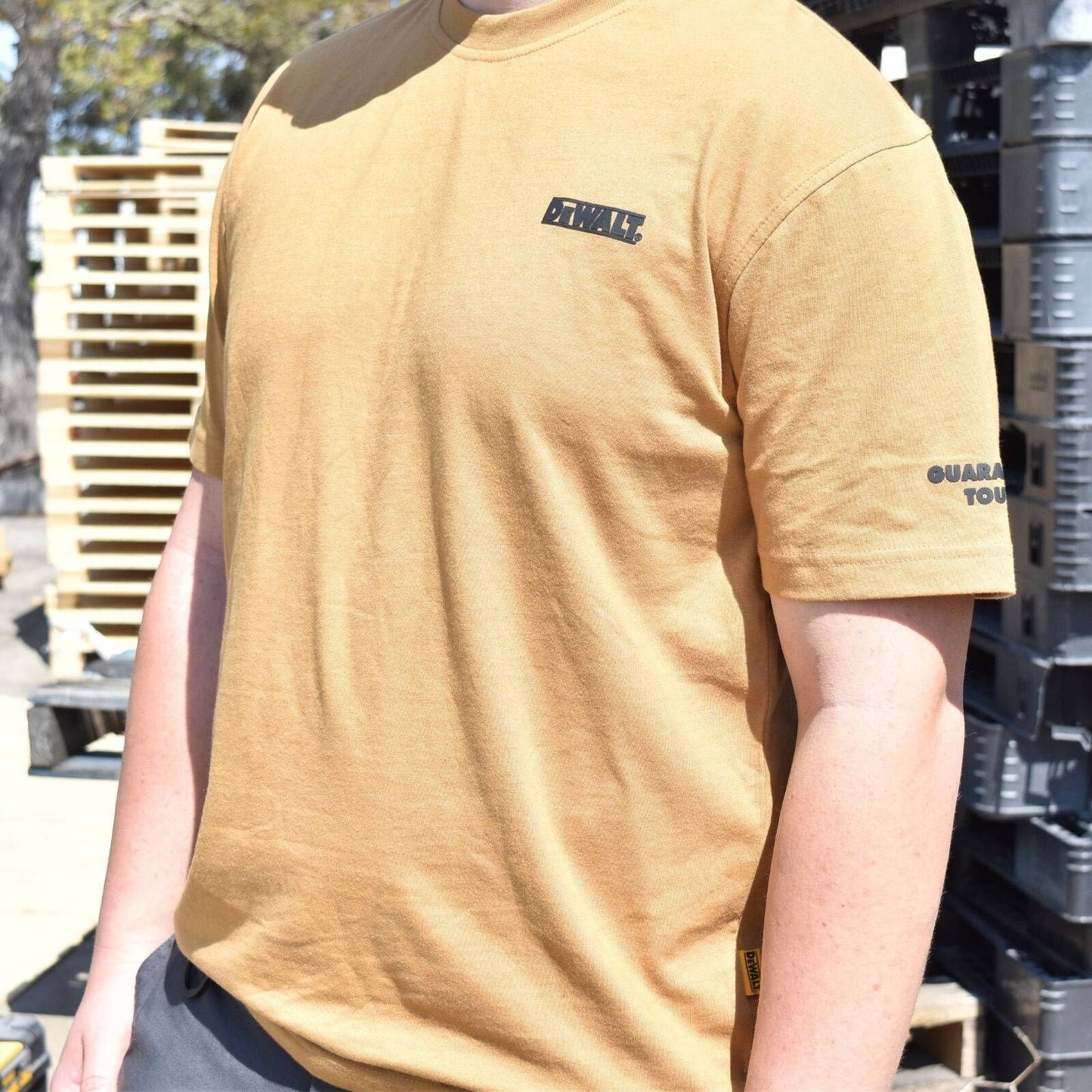 Dewalt Typhoon Clay Crew Neck Shirt - Size S