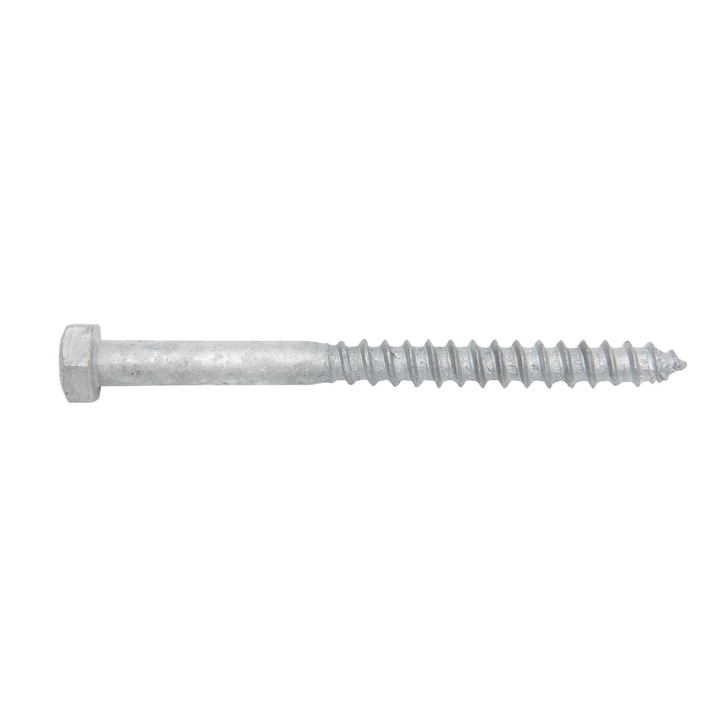 Zenith Hot Dip Galvanised Hex Head Coach Screws - M8 x 100mm - 25 Pack