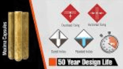 Ramset Maxima Masonry Chemical Acrylate Epoxy Capsule - M16 - 10 Pack