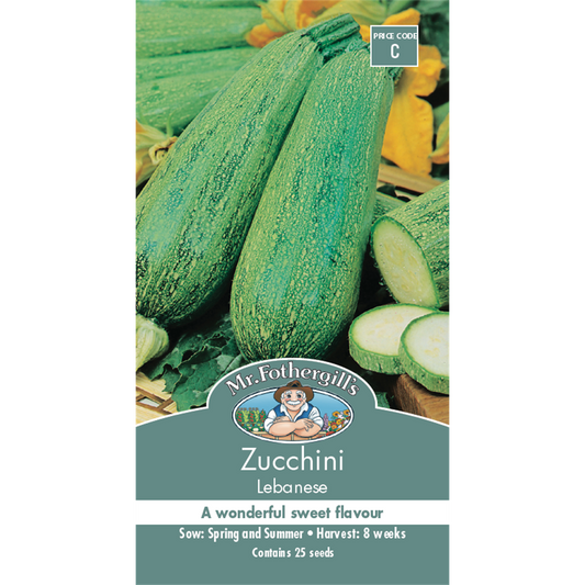 Mr Fothergill Lebanese Zucchini Seeds