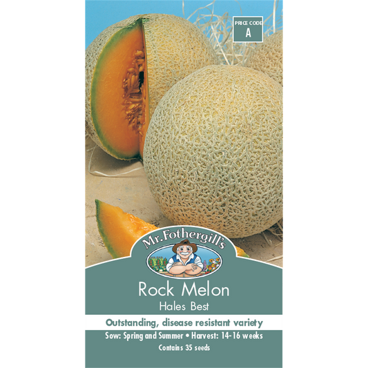 Mr Fothergill Rock Melon Seeds