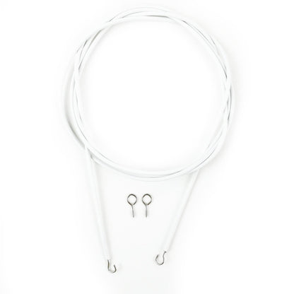 Windoware Expanding Curtain Wire Kit - 2m - White
