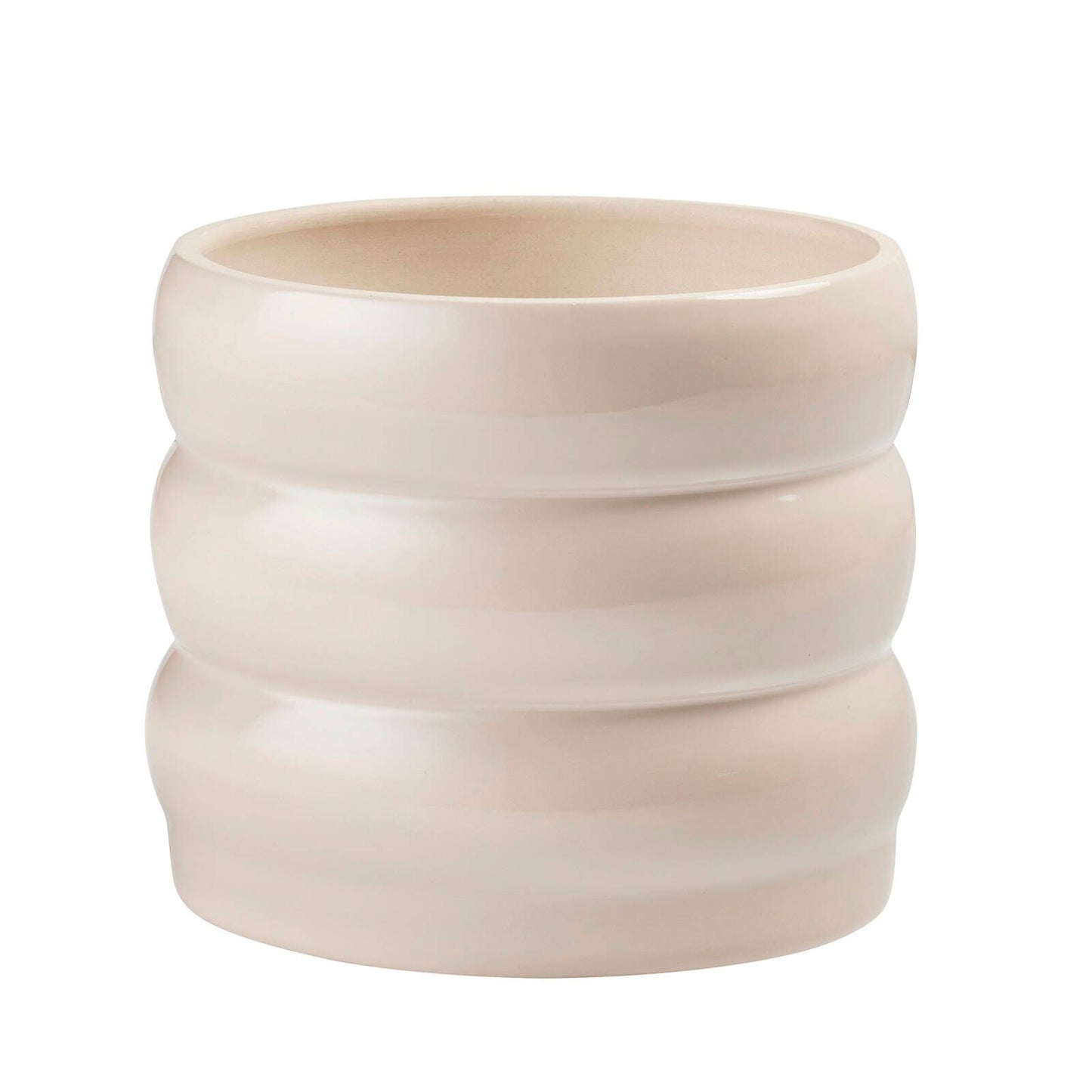 Borralheira Indoor Ceramic Pot - 180 x 155mm - Smooth Bone