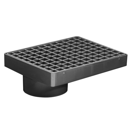 Holman Offset Silver Grate - 190 x 150mm