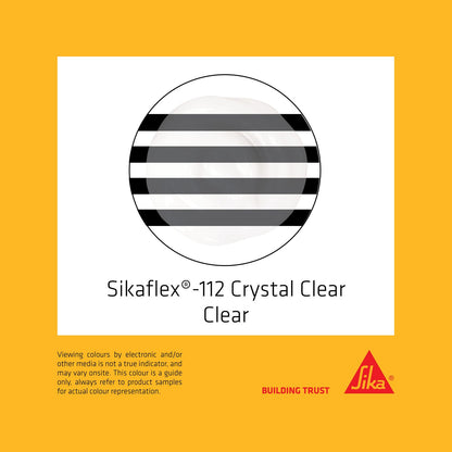 Sika Sikaflex 112 Adhesive Sealant - 290ml - Clear