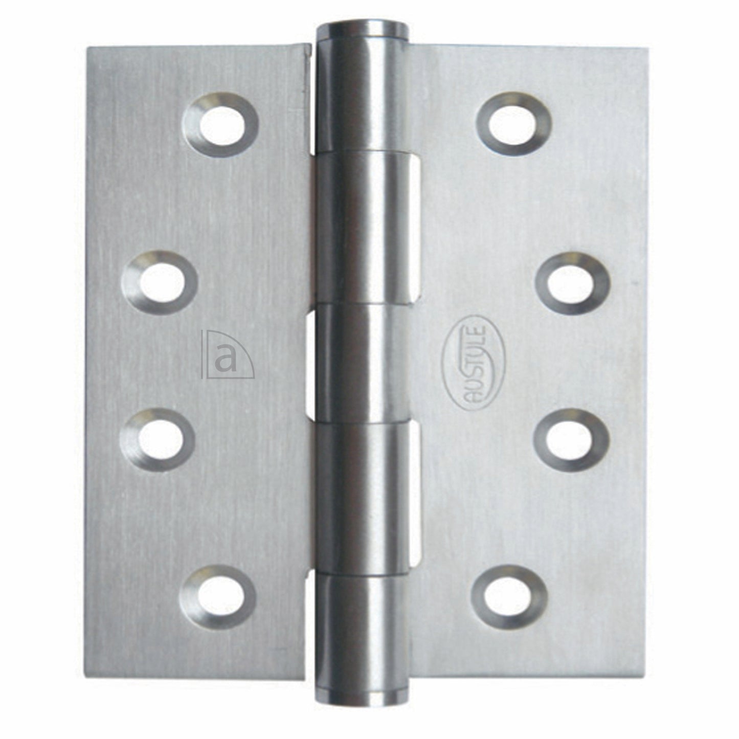 Austyle Stainless Steel Fire Rated Fixed Pin Hinge - 100mm x 75mm
