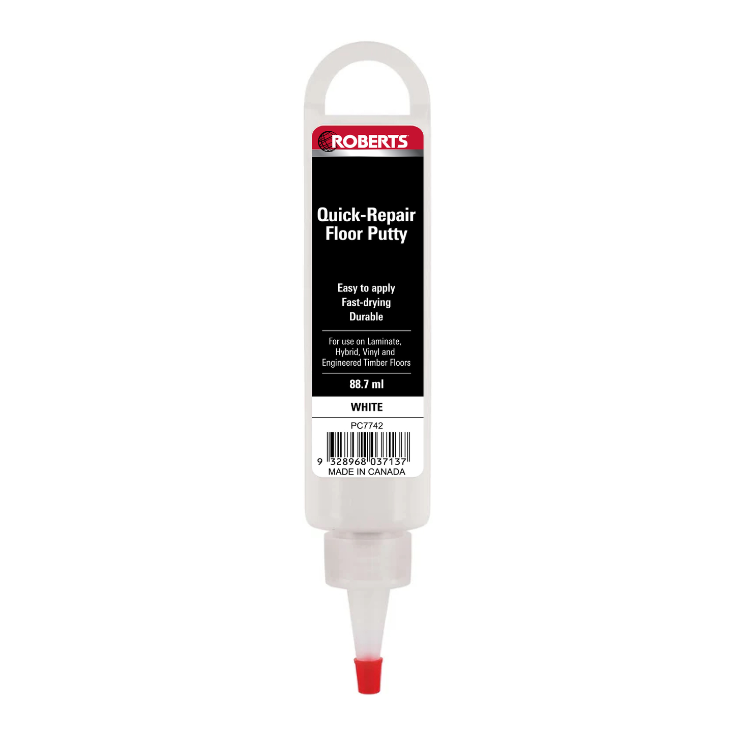 Roberts Quick Repair Floor Putty - 88ml - White