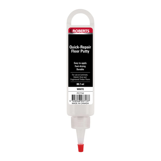 Roberts Quick Repair Floor Putty - 88ml - White