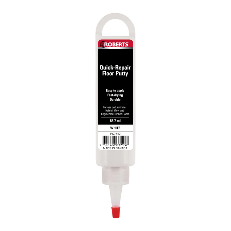 Roberts Quick Repair Floor Putty 88ml White
