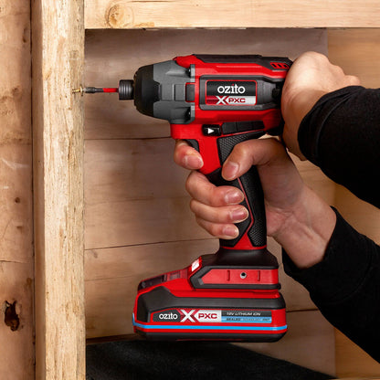 Ozito PXC Impact Driver - 18V - 220Nm - Skin Only