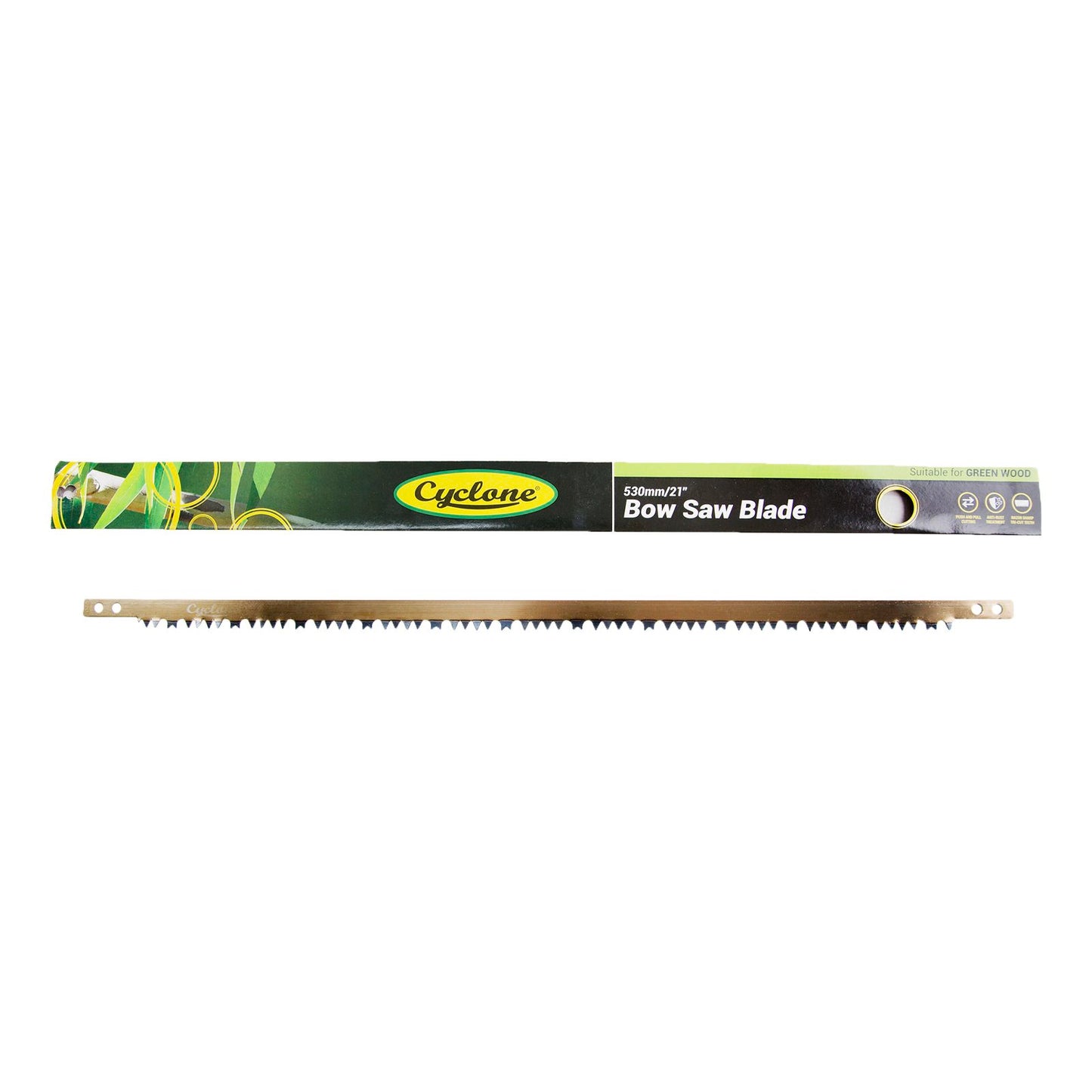 Cyclone 21" Green Bow Saw Blade - 530mm