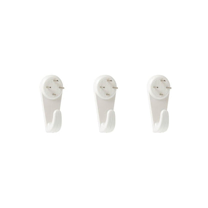 Everhang 6kg Plastic Picture Hanging Hook 3 Pack Easy Install
