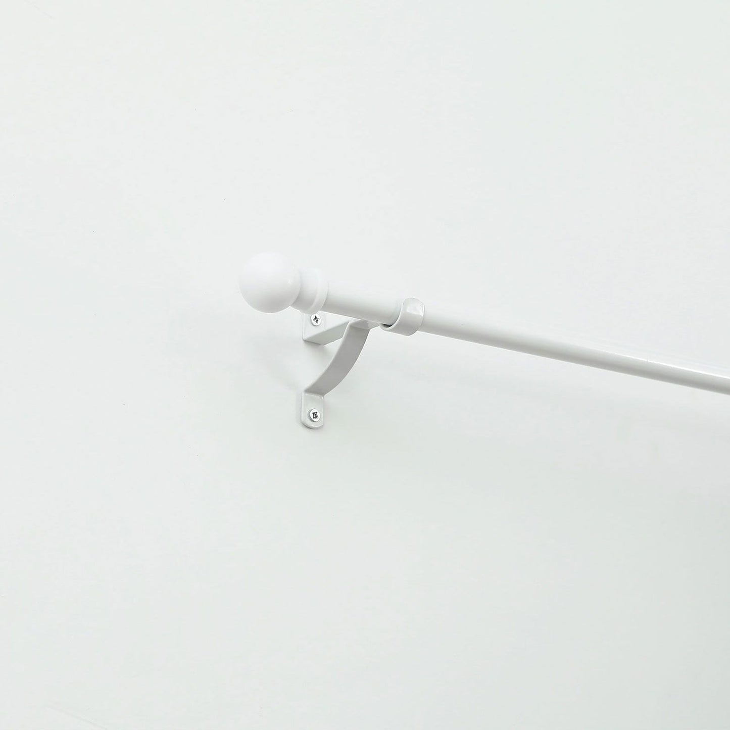 Windoware Curtain Rod Bracket - 16mm - White - 2 Pack