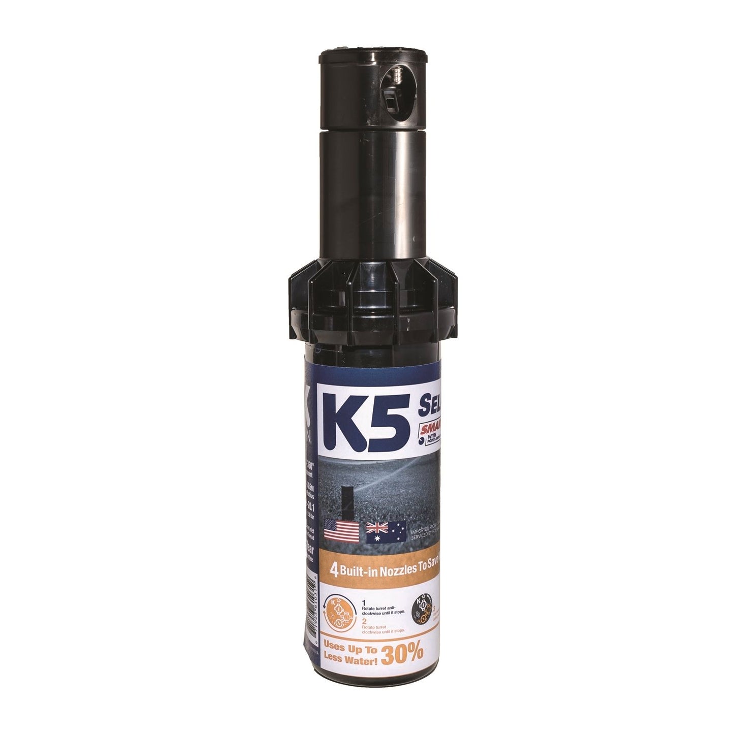 K Rain K5 Gear Drive Sprinkler - 6.7m - 14.6m