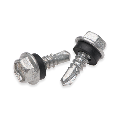 Buildex Cladding Fencing Teks Screws with Seal - 10g x 16mm - 100 Pack