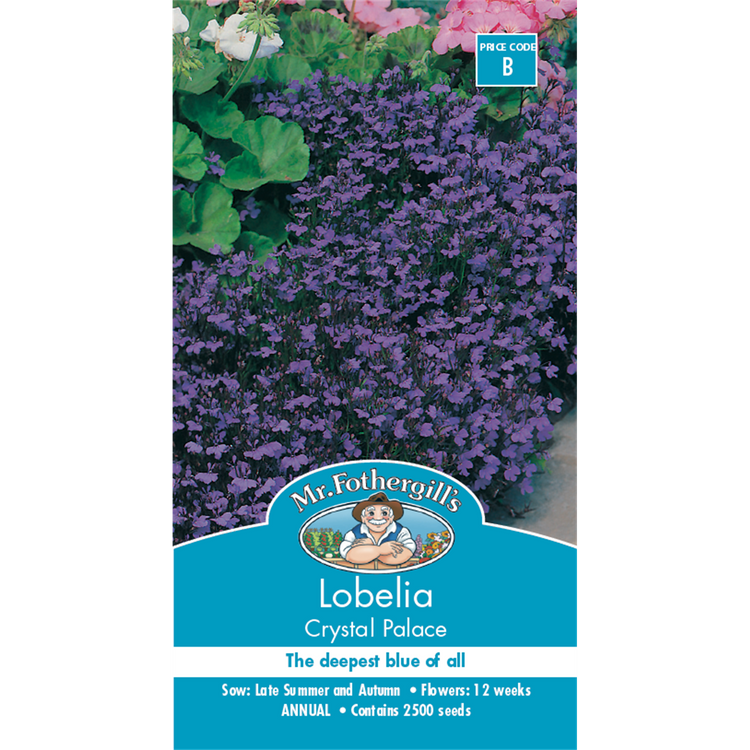 Mr Fothergill Lobelia Crystal Palace Flower Seeds