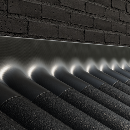 Wakaflex Lead Free Flashing - 280mm x 5m - Black