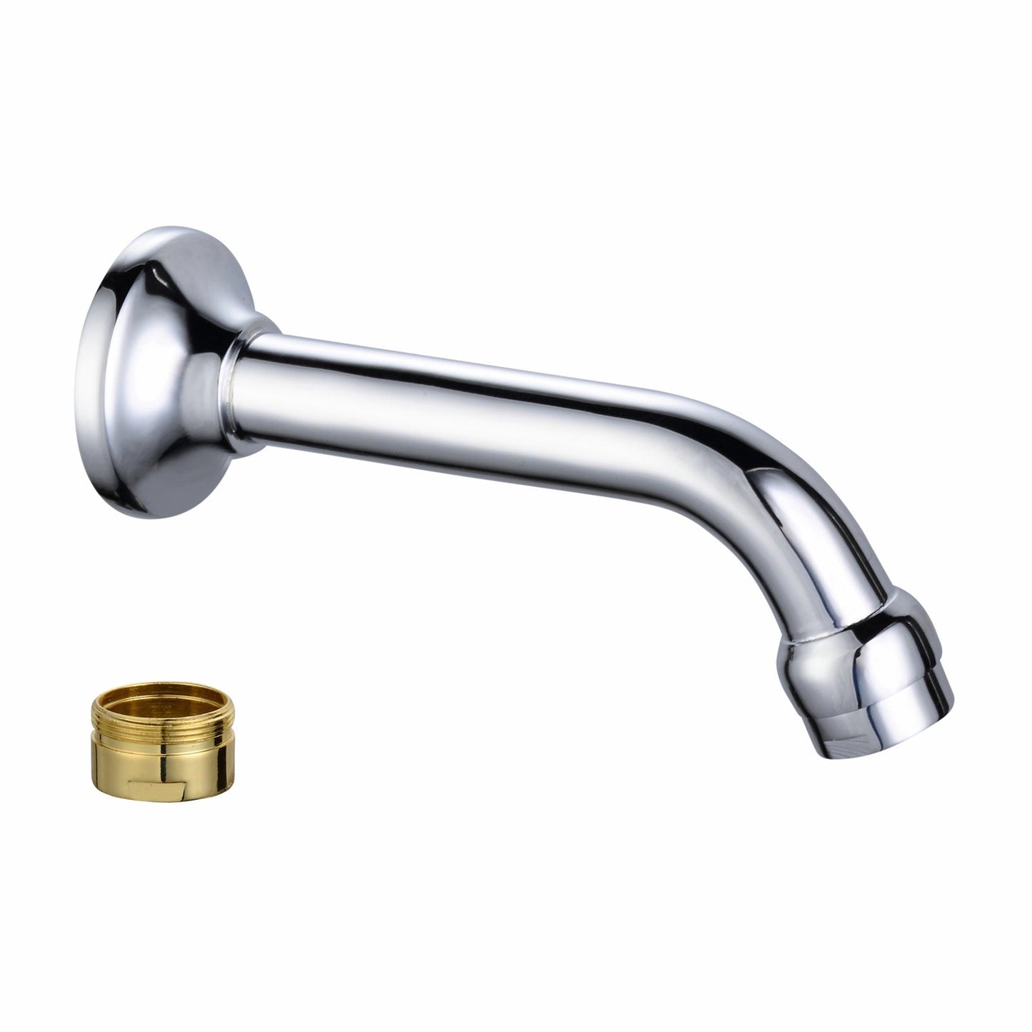 Shaw & Mason Chrome Deluxe Bath Spout - 115mm