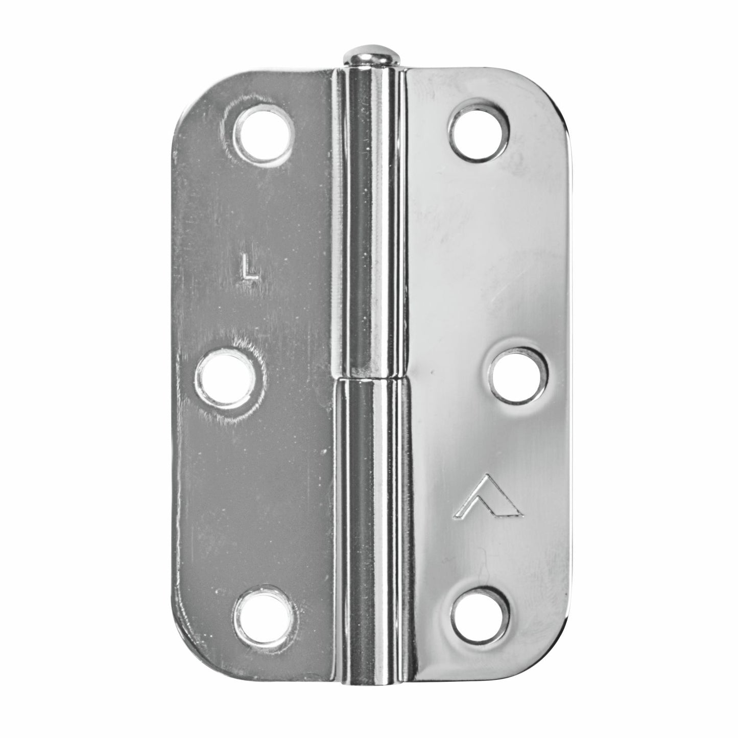 Pinnacle Lift Off Radius Hinge - 90mm - Chrome - Left Hand - 20 Pack