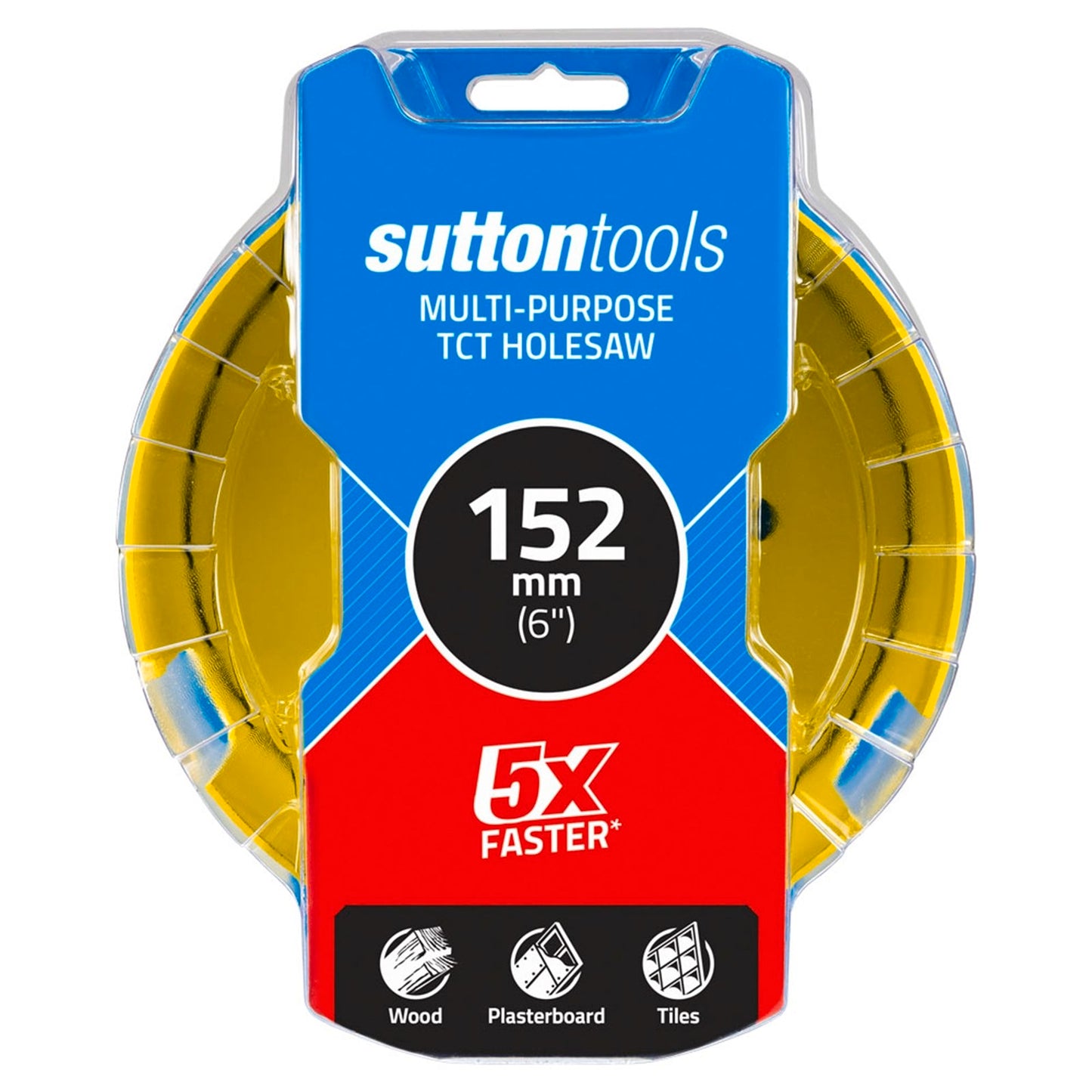 Sutton Tools TCT Multi Purpose Seamless Holesaw - 152mm