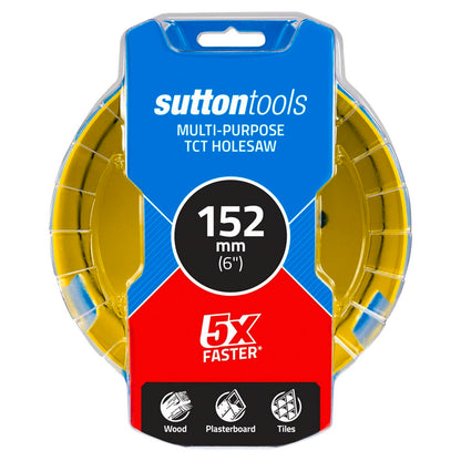 Sutton Tools TCT Multi Purpose Seamless Holesaw - 152mm
