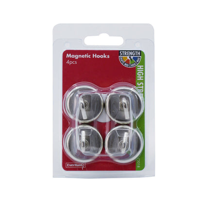 Everhang Silver Magnetic Hook - 35mm - 4 Pack