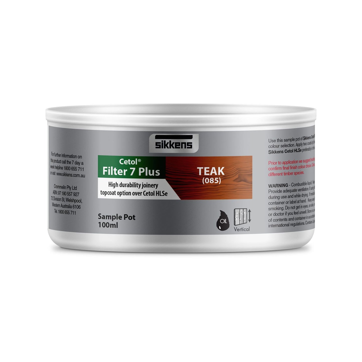 Sikkens Teak Cetol Filter 7 Plus - 100ml