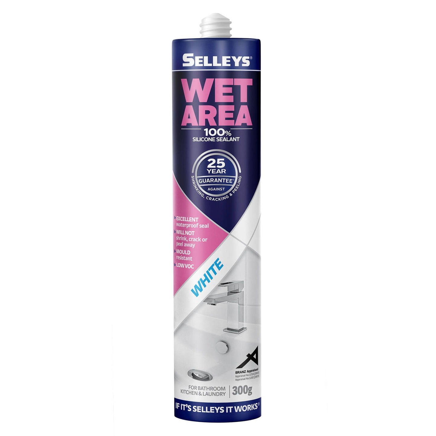 Selleys Waterproof Silicone - 300g