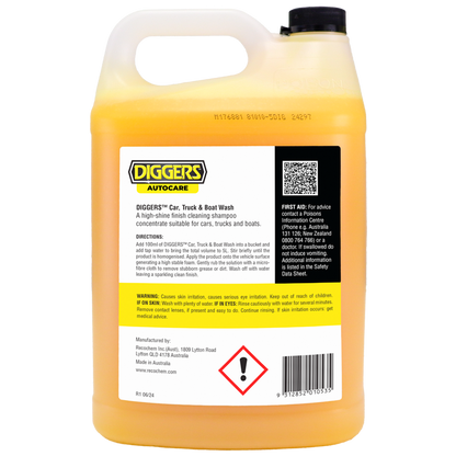 Diggers Car Truck Boat Wash - 5L