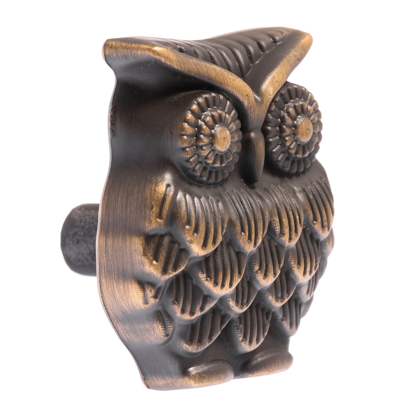 Lane Brass Owl Knob - 37mm - O514362