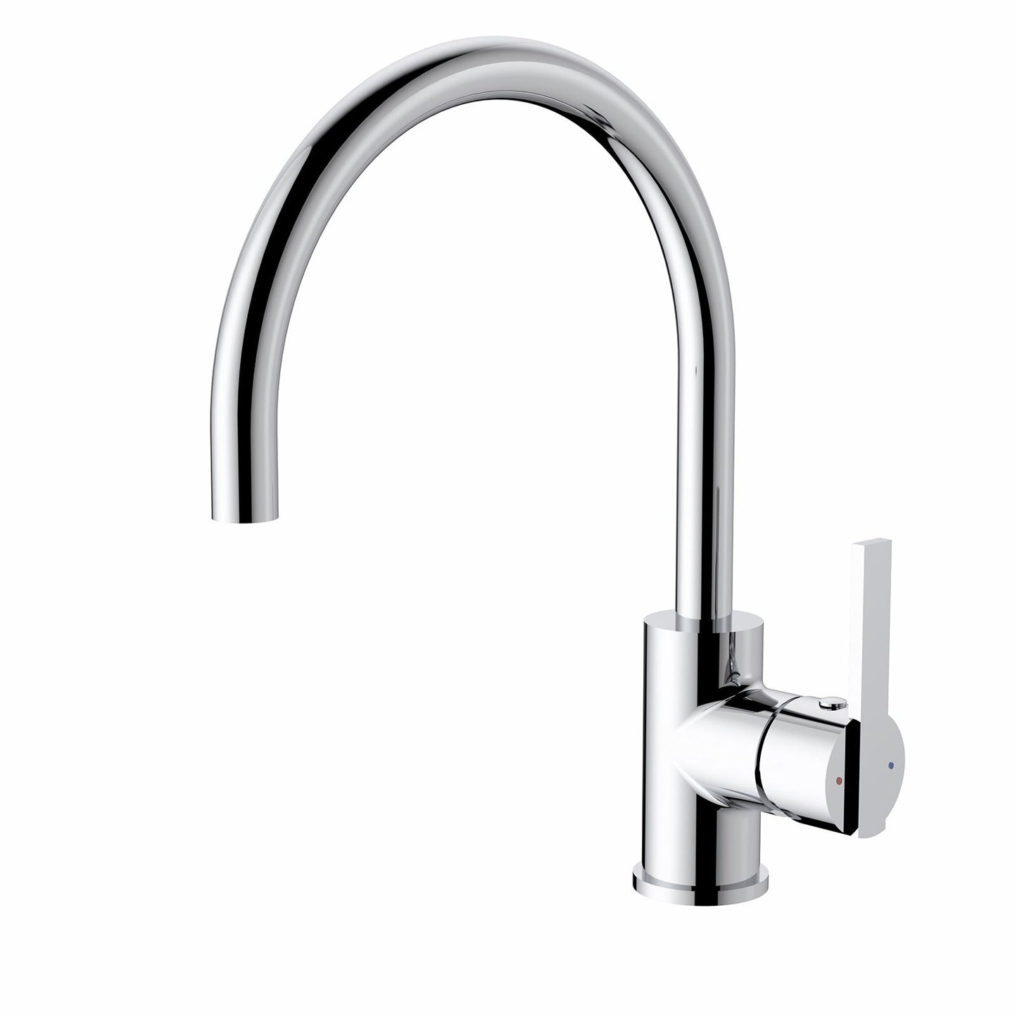 Stylus Yukon Gooseneck Sink Mixer - 200mm