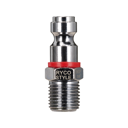 Powerfit Ryco Male Plug - 1/4"BSP - 150PSI