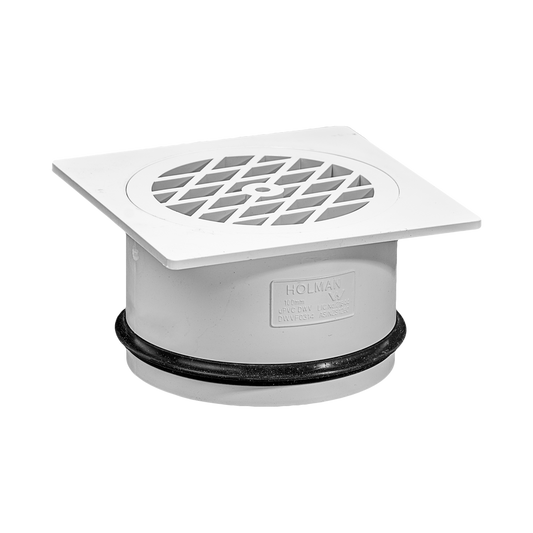 Holman Dwc Pvc Grate - 100mm Square