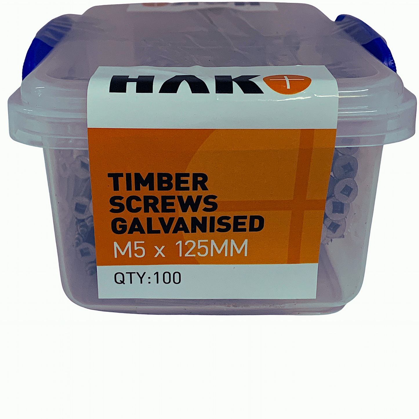 Tox Fasteners Hako Washer Polystyrene Screw - M5 x 125mm - 100 Pack