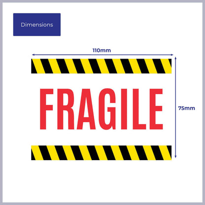 Packz Room Labels - 110 x 75mm - 60 Pack