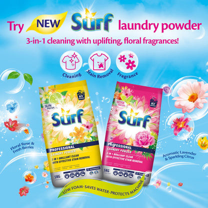 Surf Professional Laundry Powder - Sun Fresh - 5kg