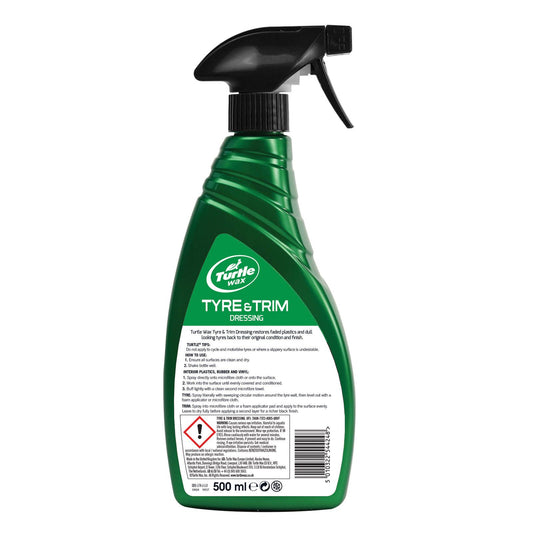 Turtle Wax Tyre Trim Dressing - 500ml