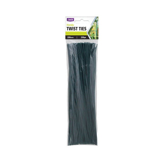 Jack Handy Twist Tie - 200mm -200 Pack