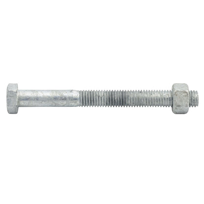 Zenith Hot Dip Galvanised Hex Head Bolts - M12 x 120mm - 12 Pack