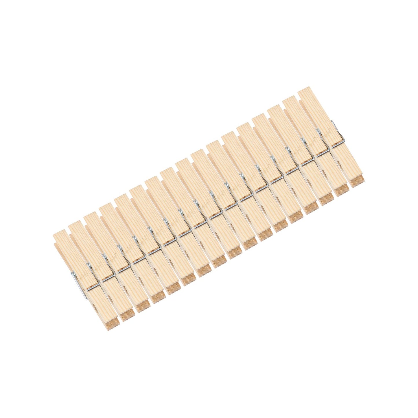Boxsweden Wooden Clothes Pegs - 100 Pack - 235 x 30 x 180mm