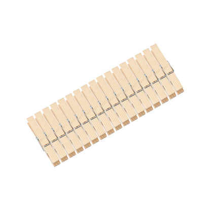 Boxsweden Wooden Clothes Pegs - 100 Pack - 235 x 30 x 180mm
