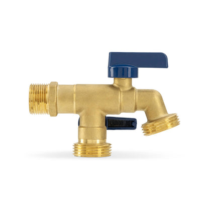 Brasshards Dual Mi Hose Tap - 20mm